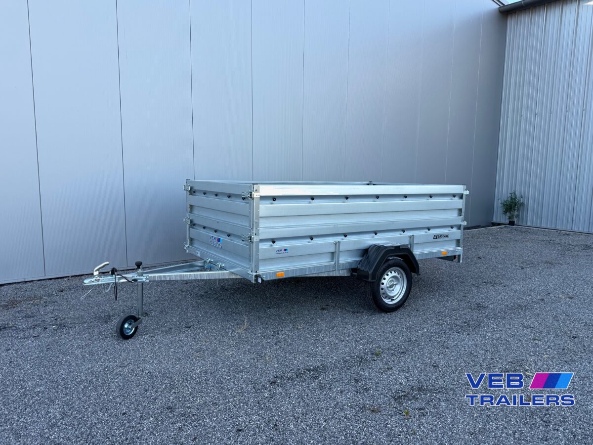 Remorque 265SU basculante - 750 kg Rehausses pleines 35cm 265x132x70 cm