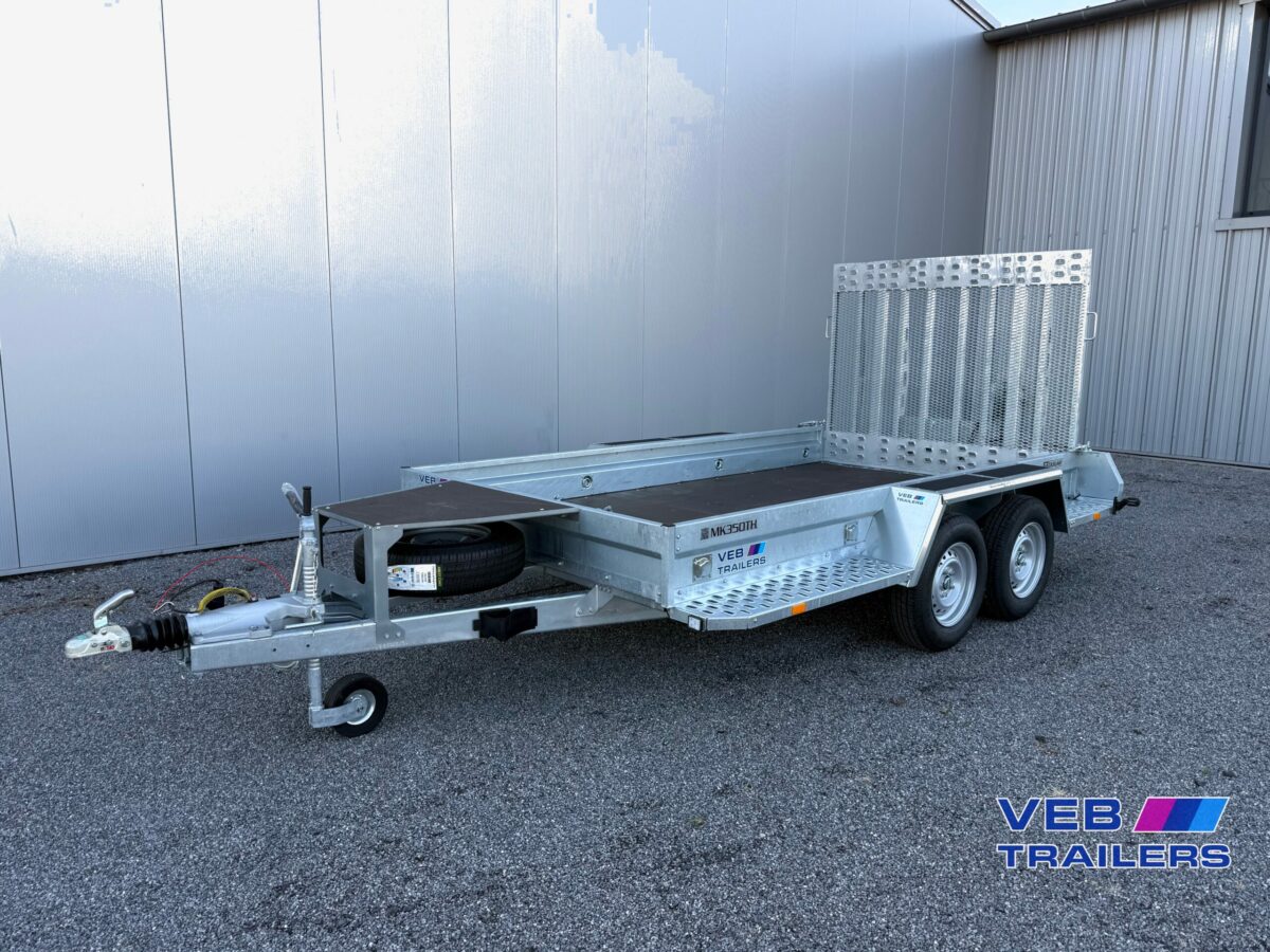 Remorque porte-engins 340x178cm ZASLAW MK350TH PTAC 3.5T